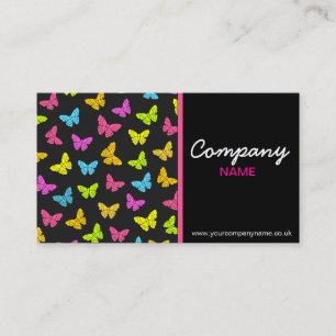 Vibrant Butterflies Business Card