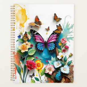 Vibrant Butterfly Garden   Inspired Spring Design Planner