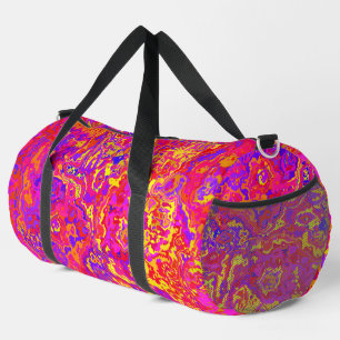 Vibrant Camo Duffle Bag