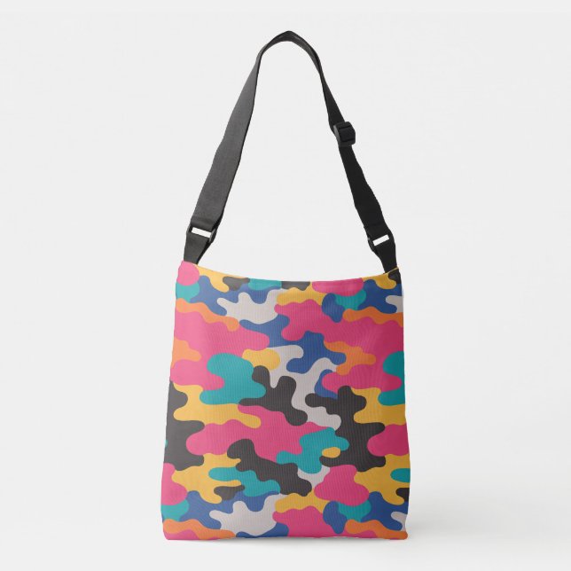 Vibrant camo tote bag (Front)