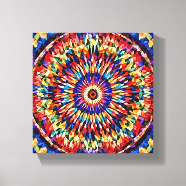 Vibrant Canvas Wall Art for Mindful Spaces (Front)
