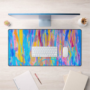 Vibrant Cascade Desk Mat
