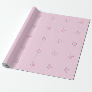 Vibrant Celebration Confetti, Fireworks  Wrapping Paper