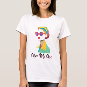Vibrant Chic Woman T-Shirt