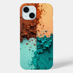 Vibrant Color Block iPhone case