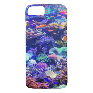Vibrant Colorful Tropical Fish Aquarium Case-Mate iPhone Case