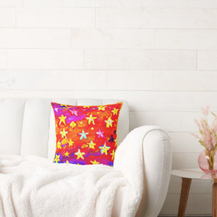 Vibrant Colors of Stars. Buy Now Throw Pillow