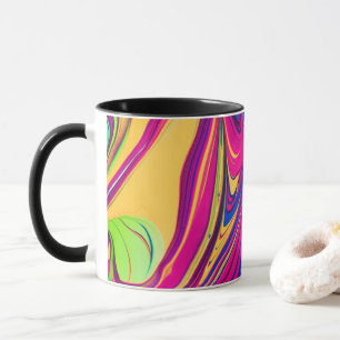 Vibrant Colour Aesthetic Pattern Mug