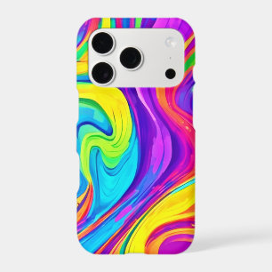 Vibrant Colour Background: Cartoon Splash Art