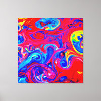Vibrant Colour Blast Pattern