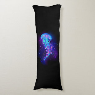Vibrant Colour Glowing Jellyfish Body Pillow