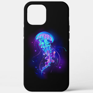 Vibrant Colour Glowing Jellyfish iPhone 12 Pro Max Case
