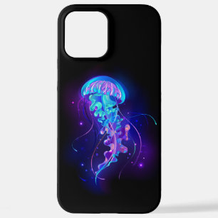 Vibrant Colour Glowing Jellyfish iPhone 12 Pro Max Case
