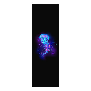 Vibrant Colour Glowing Jellyfish Photo Print