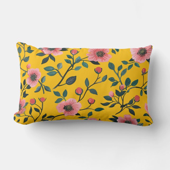 Vibrant Colour Pop Decorative Pillow (Front)