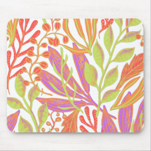 Vibrant colour print mouse pad