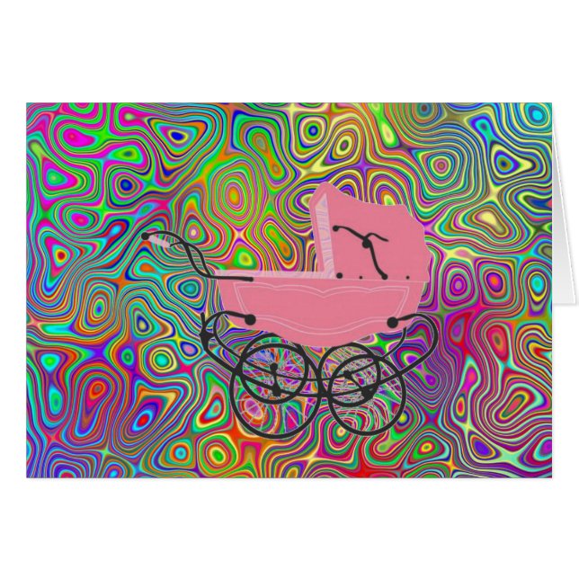 Vibrant Coloured Swirls (Front Horizontal)