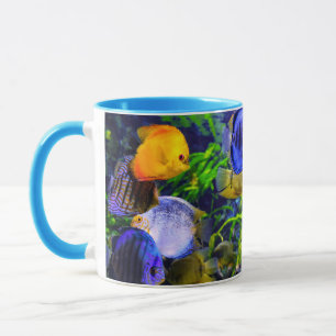 Vibrant Colourful Aquatic Tropical Sea Fish Mug