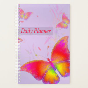 Vibrant Colourful Butterflies Planner
