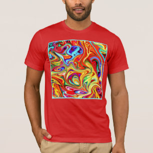 Vibrant Colourful Pattern Artwork T-Shirt