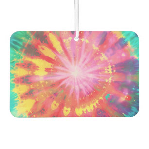 Vibrant Colourful Tie-Dye #1 Air Freshener