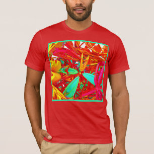 Vibrant Colours Abstract Pattern T-Shirt