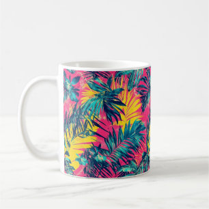 Vibrant Colours Exotic Pattern Coffee Mug