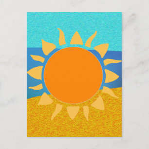 Vibrant Colours Florida... Where the Sun Lives Postcard