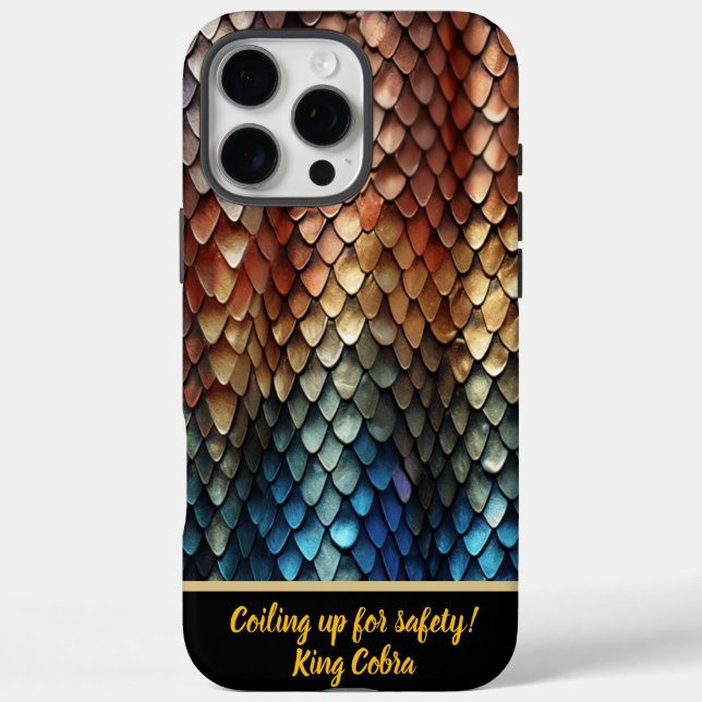Vibrant colours of a toxic snake's skin Case-Mate iPhone case (Back)