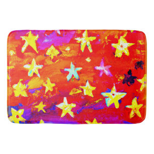 Vibrant Colours of Stars. Buy Now Bath Mat