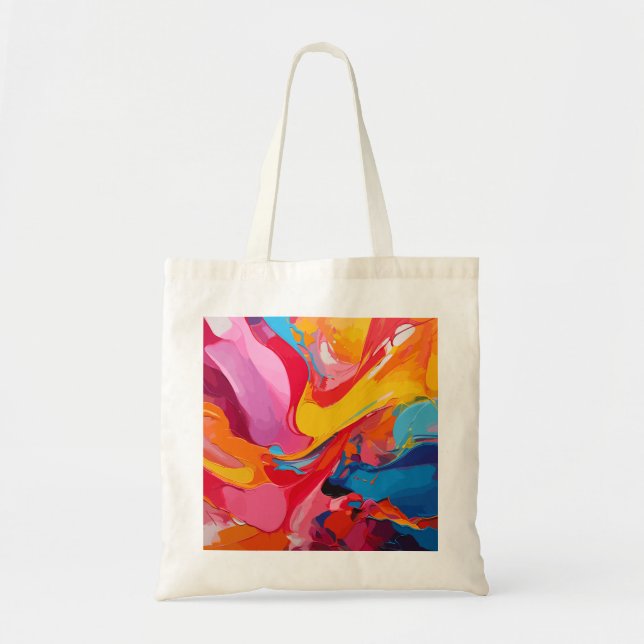 Vibrant Colours Tote Bag (Front)