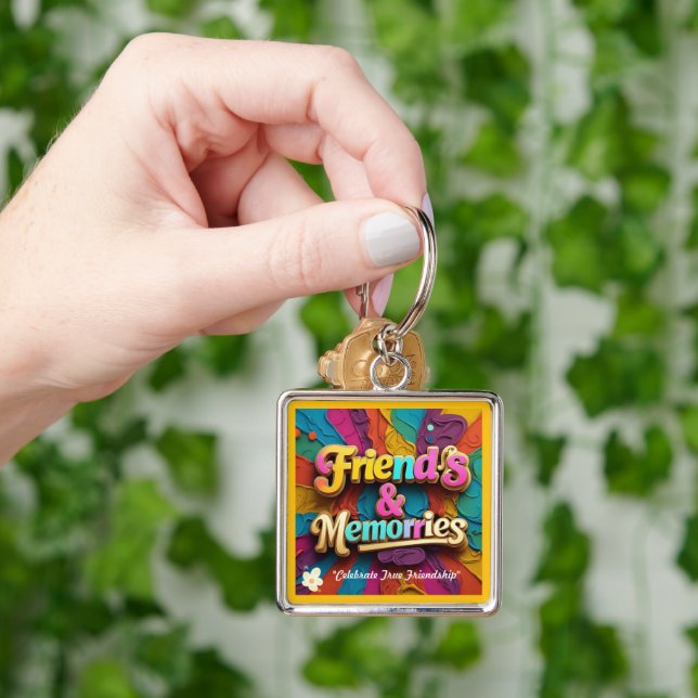 "Vibrant Connections" Keychain (Hand)