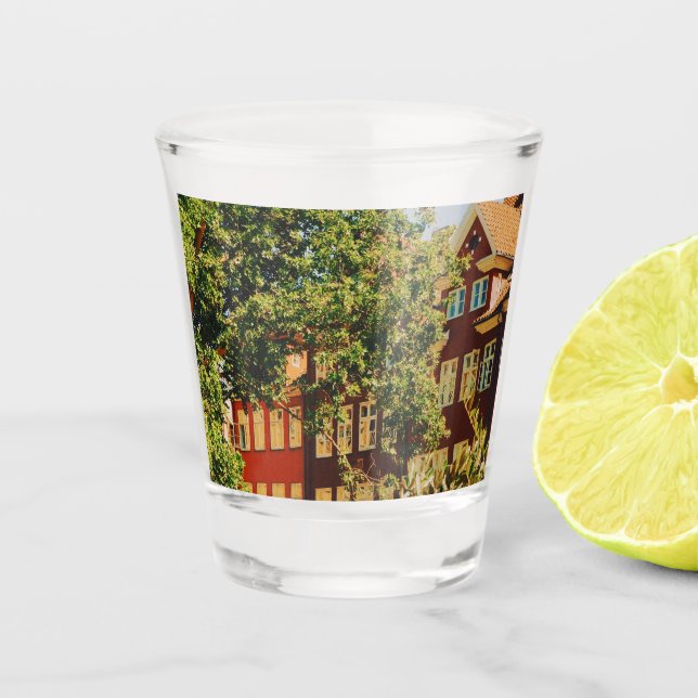 Vibrant Copenhagen  Shot Glass (Front)