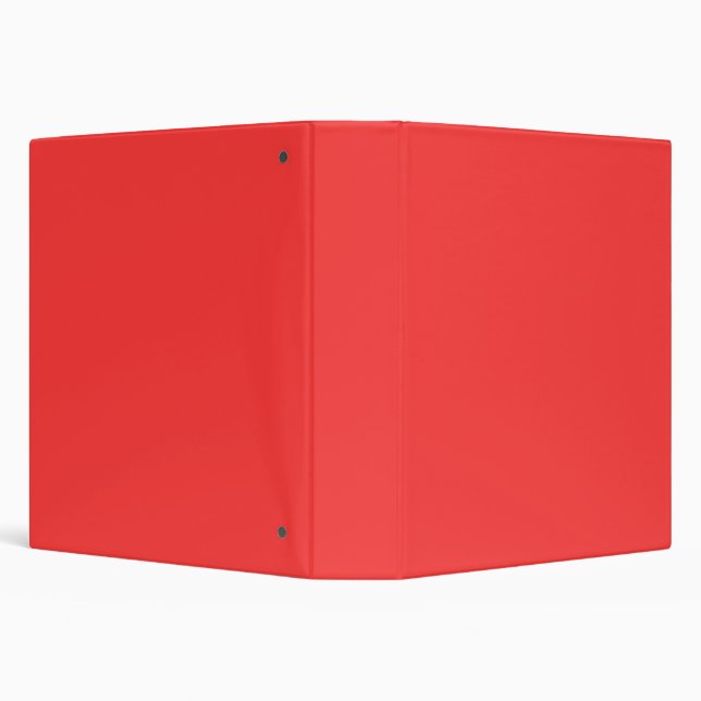 Vibrant Coral Background Accent Colour Binder (Background)