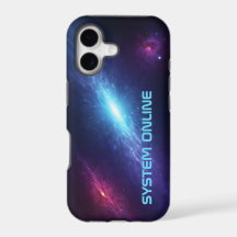 Vibrant Cosmic Galaxy Sci Fi Abstract Blue