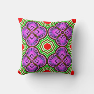 Vibrant Coussin 40 cm x 40 cm – Numérique Coloré 