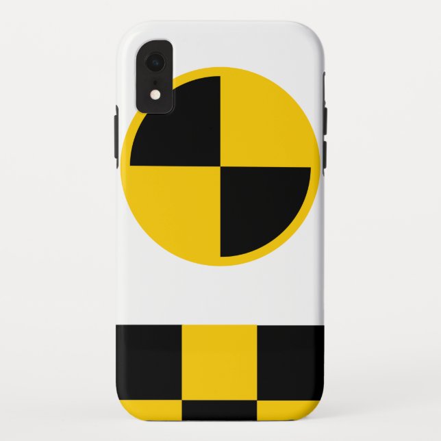Vibrant Crash Test Markers Case-Mate iPhone Case (Back)