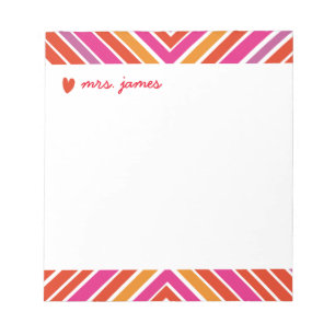 Vibrant Criscross Notepad