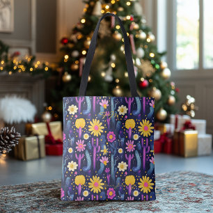 Vibrant Desert Bloom Wellness Tote Bag