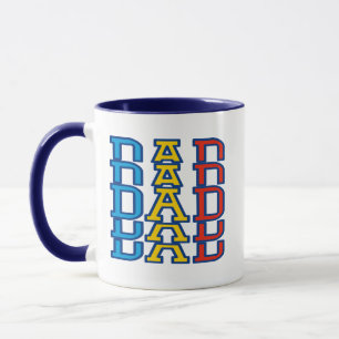 Vibrant Designs Dad Coffee Mugs, Father's Day Mug
