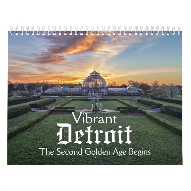Vibrant Detroit Calendar (Cover)