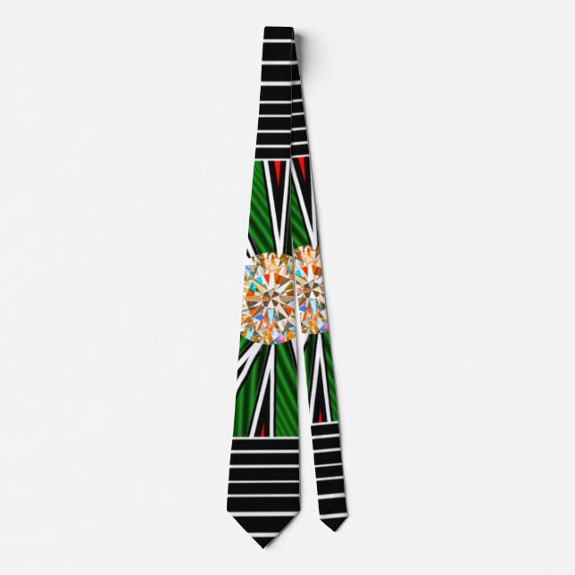 Vibrant Digital Tie Design (Front)