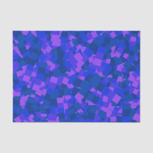 Vibrant Dimensions Geometric Art Tissue Paper