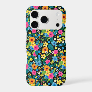Vibrant Ditsy Flowers Floral Pattern-43785