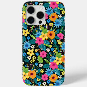 Vibrant Ditsy Flowers Floral Pattern-43785 iPhone 15 Pro Max Case
