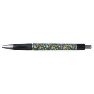 Vibrant Ditsy Flowers Floral Pattern-43785 Pen