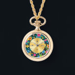 Vibrant Ditsy Flowers Floral Pattern Design-43785 Watch<br><div class="desc">Bright and colorful ditsy floral pattern featuring vibrant flowers,  perfect for stylish apparel,  accessories,  and gifts with a fresh botanical look. (Design code-43785).</div>