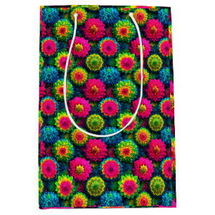 Vibrant Diwali Diya Glow Medium Gift Bag