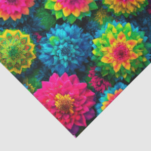 Vibrant Diwali Diya Glow Tissue Paper