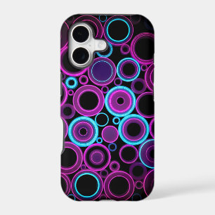 Vibrant Electric Synthwave Matrix Cyber Armour